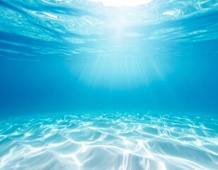 Fototapeta premium Soft Abstract Underwater Blur Background