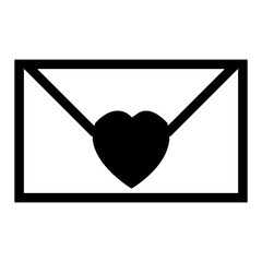 heart and envelope