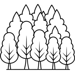 set of trees