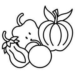 vegetables and fruits