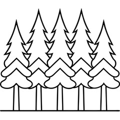 vector christmas tree