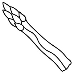 vector illustration of a fork