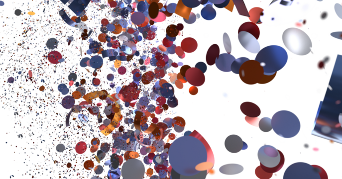 Vibrant confetti explosion background ideal for celebrations, parties, and festive designs. Download this high-resolution image now.