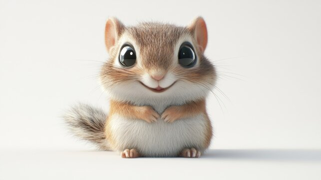 Cute chipmunk