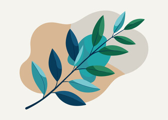 a plant with leaves on it
