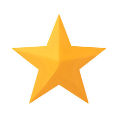 Obraz premium Download high resolution golden star image for graphic design and decoration use on transparent background
