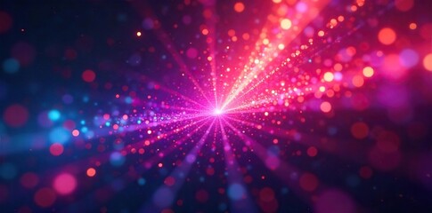 Abstract image of distorted, multicolored lights creating a swirling, psychedelic effect Perfect for backgrounds, album art, or any project needing a vibrant, energetic feel , movement, form