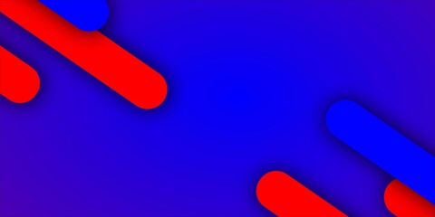 blue red background design vector illustration