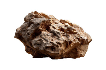 Natural rock formation with texture and earthy tones displayed clearly