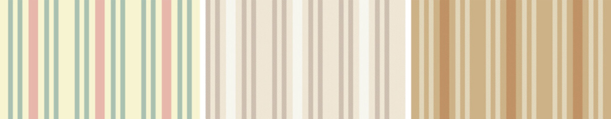 Vertical stripe pattern set. vertical and horizontal herringbone striped line seamless abstract design for textile print, wrapping paper, gift card, wallpaper.modern fashion textile print. Textured de