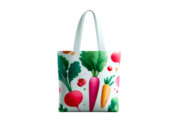 Vibrant tote bag for eco friendly shoppers