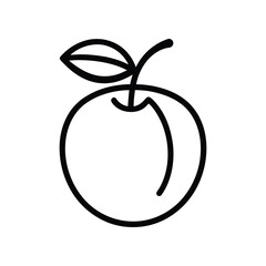 apple vector icon