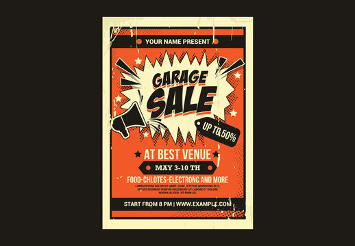 Garage Sale Flyer