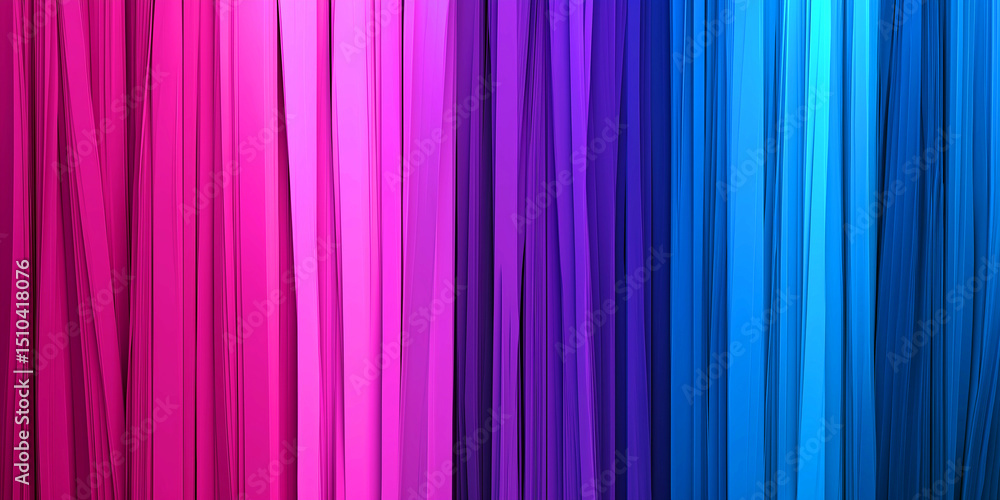 Aufkleber abstract multicolored vertical lines background with gradient color shift