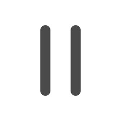 Clean and Modern Icon of Pause