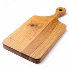 Fototapeta premium Rectangular Wooden Cutting Board with Handle
