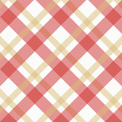 Plaid Seamless Pattern – Classic Check Fabric Texture Vector Design for Textile, Wallpaper, Fashion, and Digital Prints