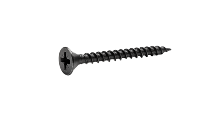Black drywall screw