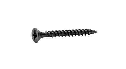 Black drywall screw