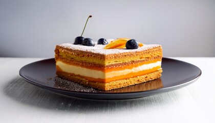 dutch tompouce pastry traditional cake in the netherlands