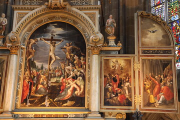 Obraz premium Ancient church decoration