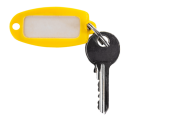 key isolated on white, transparent background. png image