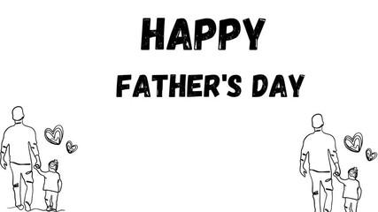 A touching animated tribute showing the special bond between a father and child perfect for Father’s Day.