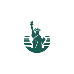 Lady liberty logo