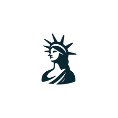 Lady liberty logo