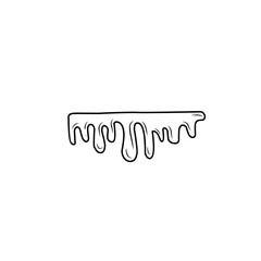 dripping liquid outline