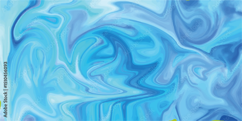 Poster glass abstract background with waves, vibrant reflections. colorful 3d rendering.this soft and sooth