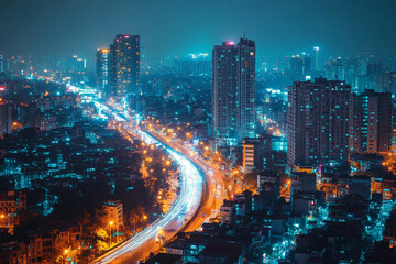 Fototapeta premium leadership seminar on how IoT is transforming smart cities by improving efficiency