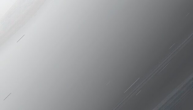 Minimalist Abstract Background Smooth Gray to White Gradient with Subtle Diagonal Lines for Presentations