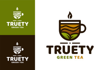 Truety Green Tea Refreshing Organic Tea Logo