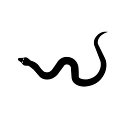 Snake silhouette 