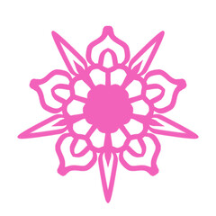 Floral pink vector illustration. pattern seamless floral