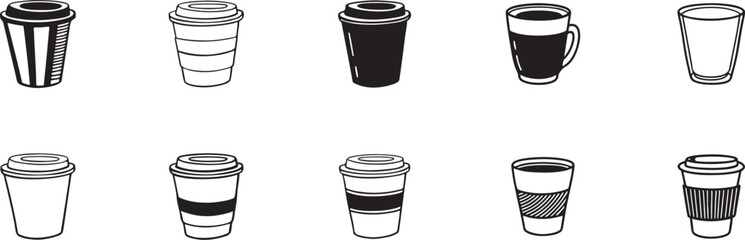 Coffee Cups, Seasonal Takeaway Mug Collection.