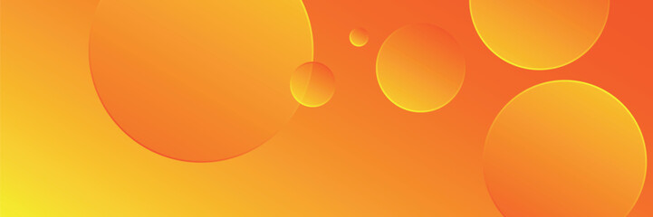 abstract orange circular background. Dynamic sound wave. Design element. Vector illustration