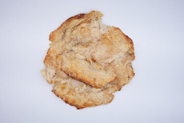 Pounded sea bass fillet is a food that can be eaten immediately or eaten with rice.