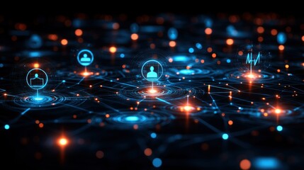 Interactive digital network of users