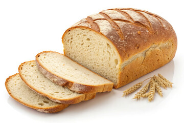 sliced loaf of bread