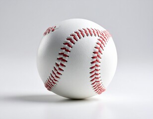 baseball on white background