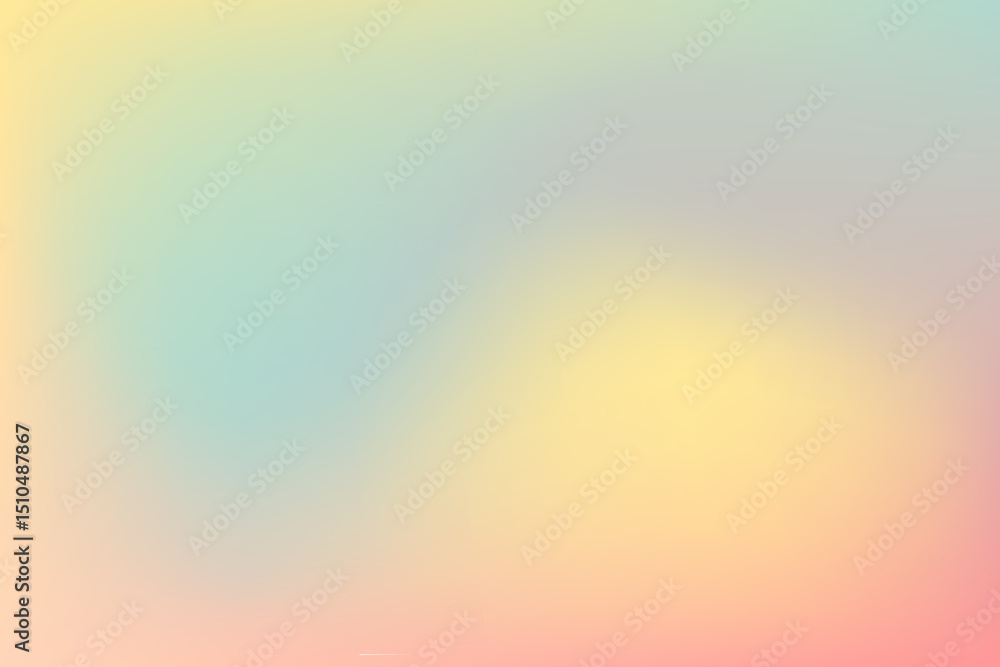Poster soft pastel gradient background for design projects