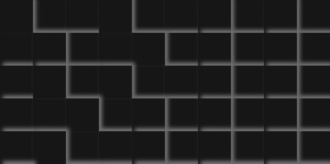modern square shape line minimal concept black and grey tile square design use for banner, template, wallpaper, cover element.