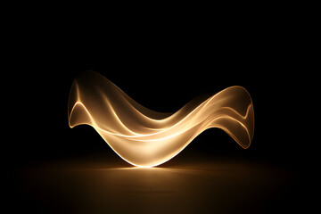 abstract glowing lines