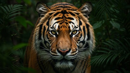 Sumatran Tiger AI Generated Wildlife Illustration
