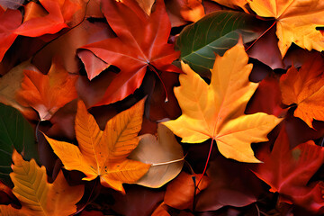 autumn leaves background
