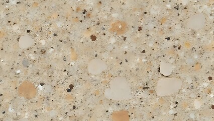 Beige speckled stone wall texture background