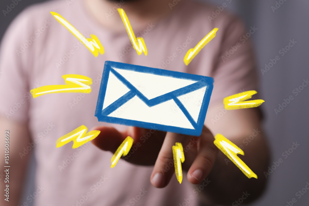 Poster quick email alerts, fast notifications. stay connected with instant email updates.