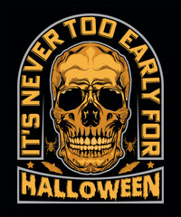 It’s never too early for Halloween t-shirt design